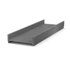 TRANSFORM Záhonový chodník 360 × 115 mm, délka 1,2 m, šedá