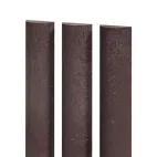 TRANSFORM Plotovka 79 × 35 mm, délka 1,0 m, půlkruhová, hnědá