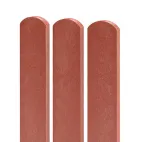 TRANSFORM Plotovka 78 × 21 mm, délka 1,2 m, s půlkulatou hlavou, cihlová