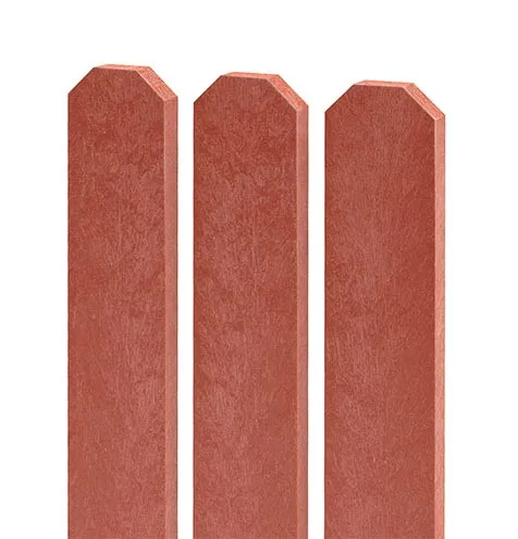 TRANSFORM Plotovka 78 × 21 mm, délka 0,6 m, s tříhrannou hlavou, cihlová