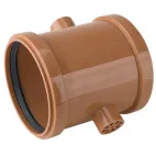 V  KGU převlečné hrdlo s úchytem DN 160mm, oranžové