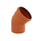 V  KGB koleno 160/45°, oranžové