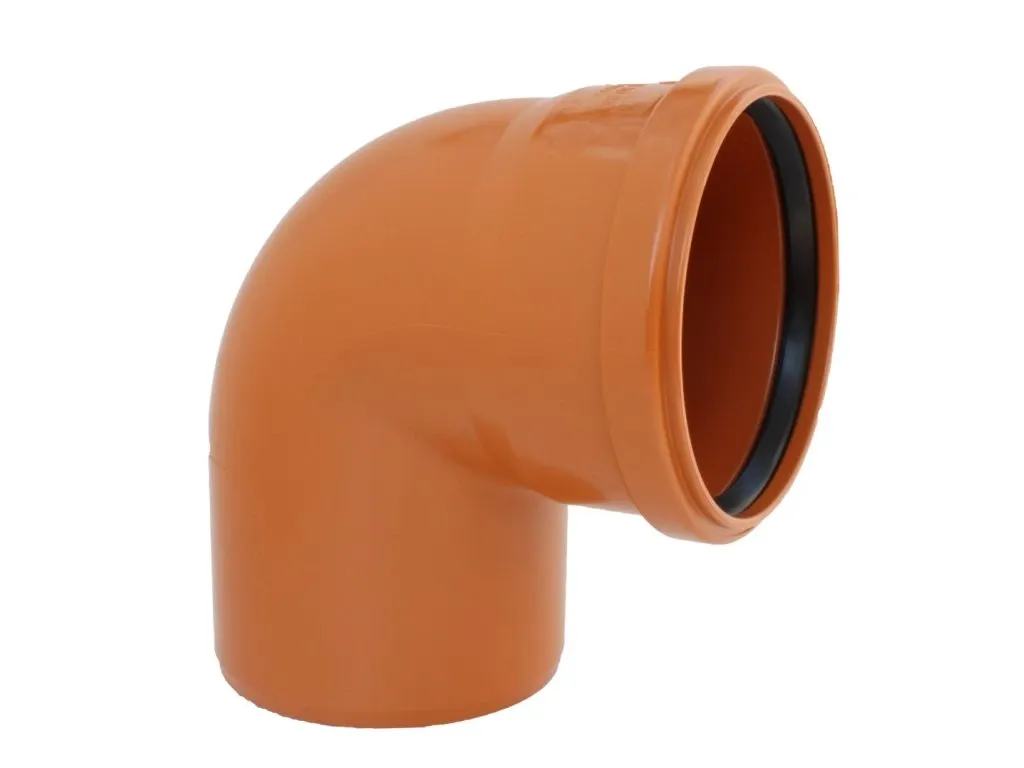 V  KGB koleno 250/87°, oranžové