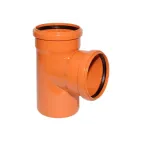 V  KGEA odbočka DN 315/315/87°, oranžová