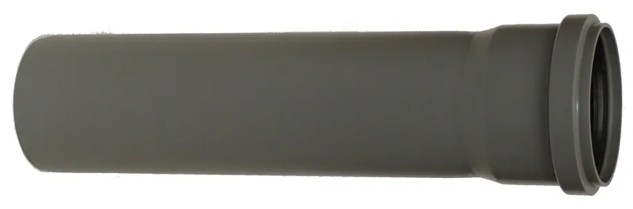 V   trubka plastová odpadní šedá, HTEM DN 110, 1000mm