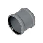 V  HT přesuvné hrdlo šedé, HTU DN 110mm