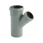 V  HT odbočka HTEA DN  110/ 50/45°, šedá