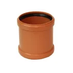 V  KGU převlečné hrdlo DN 125mm, oranžové