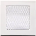 mřížka   4A 1717 OW  zaoblená bílá