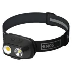 EMOS Svítilna čelová (čelovka) COB LED 500 lm nabíjecí