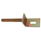 patka -držák plotového pole L, délka 148mm,  M12