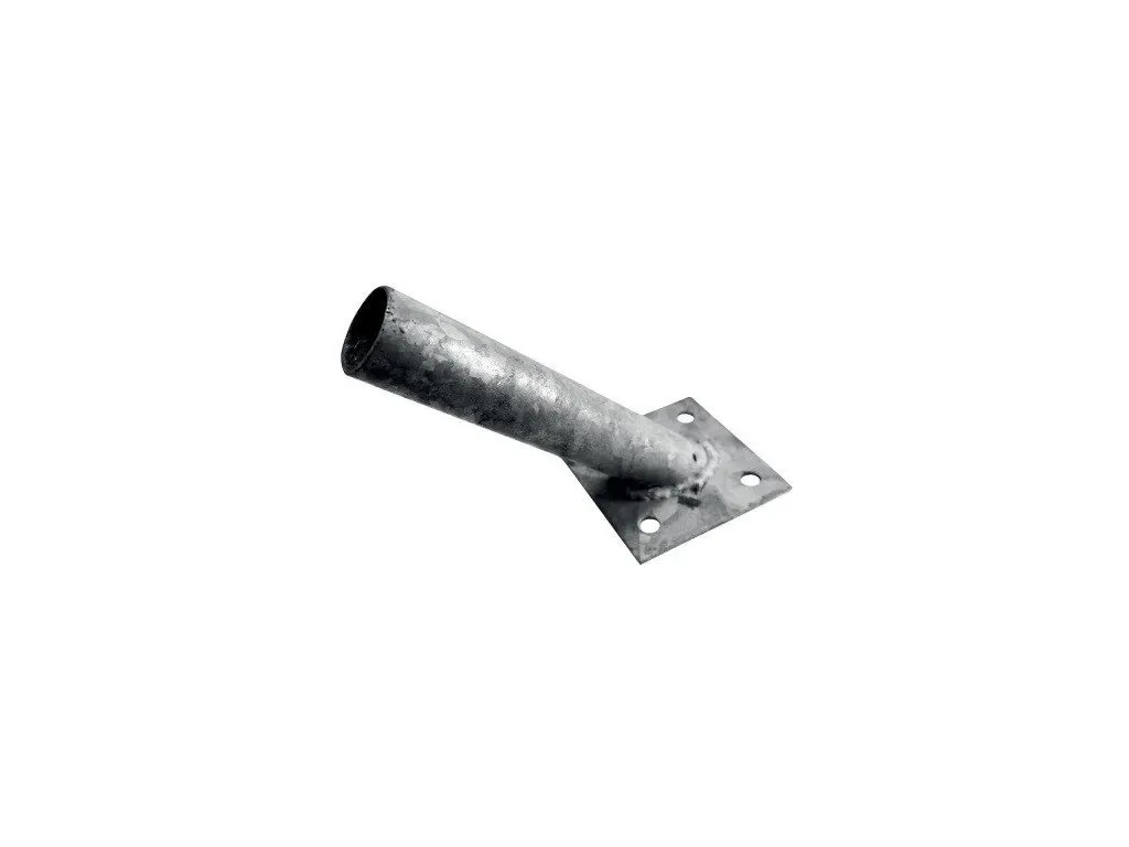 pletivo platle k montáži vzpěry 38mm na betonový základ, pozinkovaná
