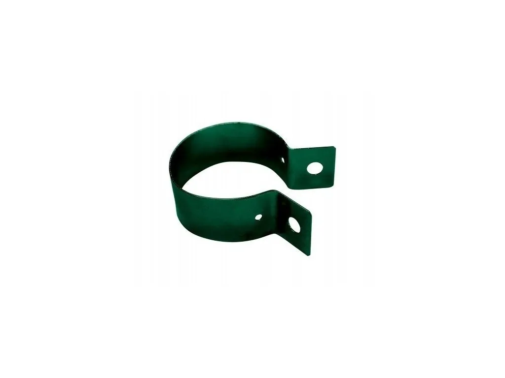 pletivo. objímka na sloupek pr.48mm, Zn+PVC zelená