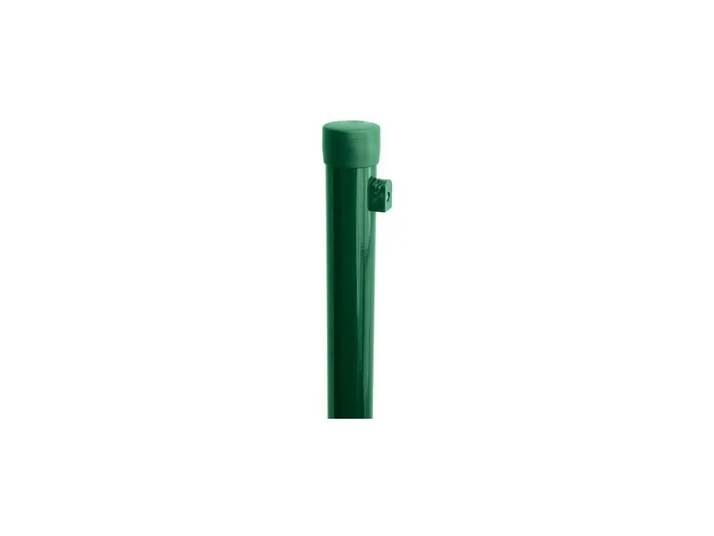 pletivo sloupek IDEAL PVC poplastovaný zelený s příchytkou ND, pr.38/1,25/2600mm