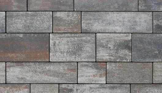zámková dlažba CSB-VALENCIA skladba šesti kamenů, 80mm, NATURCOLOR CORAL hladká, clean protect plus