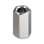 matice spojovací/prodlužovací,  M10x30 ZB DIN 6334, pevnost 6