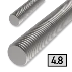 tyč závitová  pozinkovaná, 1m, pevnost 4,8, DN 22mm