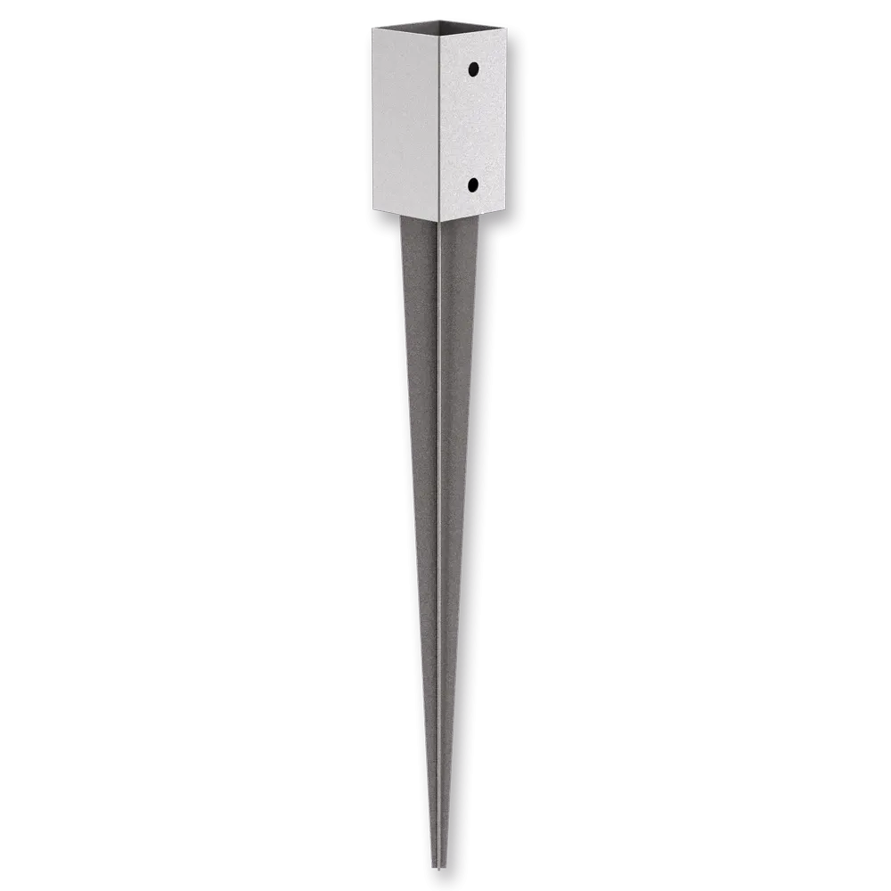patka kotvicí hrot 120x120x900mm, Zn