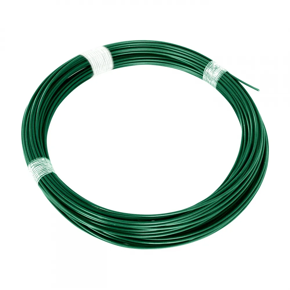 pletivo  drát vázací 1,4/2.0mm, PVC zelený, 50m