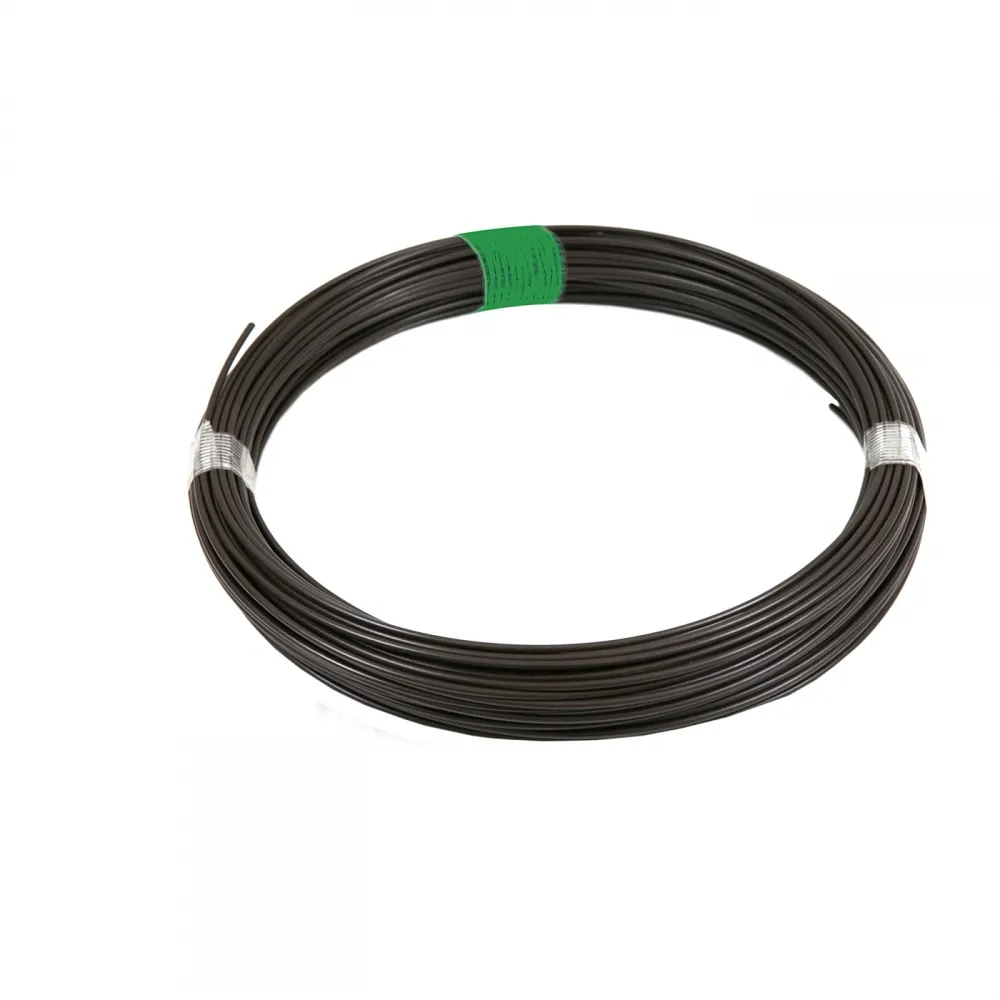 pletivo  drát napínací Zn+PVC 2,55/3,4mm,  78m hnědý - zelený štítek
