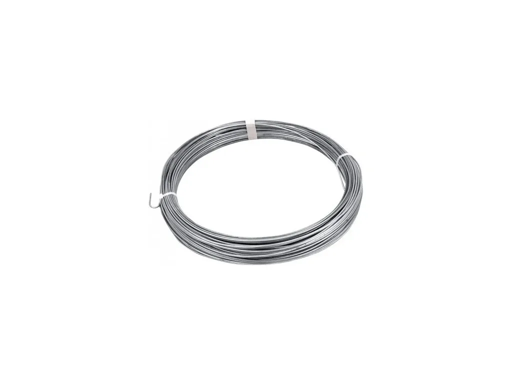 pletivo  drát napínací 3.0mm, Zn, 52m - bílý štítek