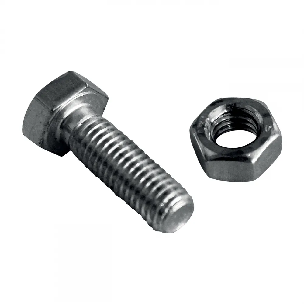 pletivo šroub s matkou  M8x25mm + matka  pro objímky na sloupky