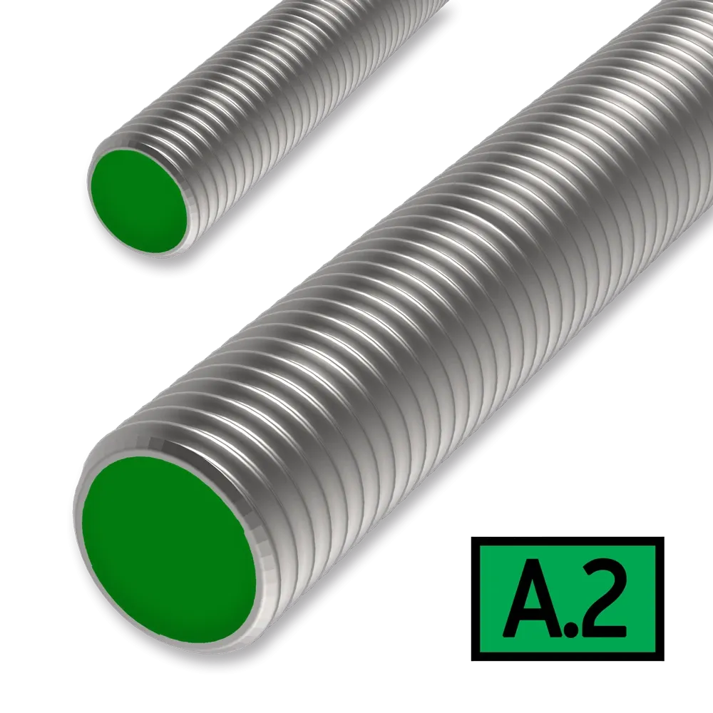 tyč závitová  nerez A2 DIN 975, 1m, průměr  14mm